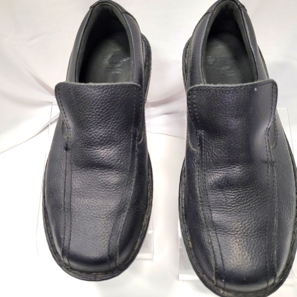 Dr. Martens Norfolk Black Leather Slip-On Loafers